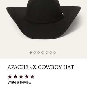 Stetson APACHE 4X COWBOY HAT